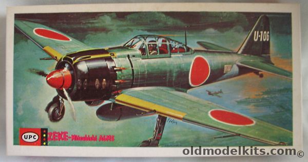 UPC 1/50 Mitsubishi A6M5 Zeke Zero (ex-Marusan), 5058-100 plastic model kit